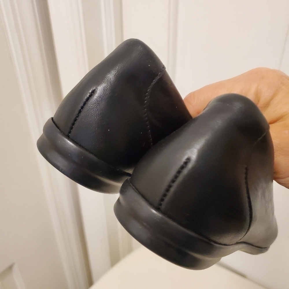 SAS Scenic Leather Ballet Style Black Flats Size 8, classic, Business Casual - Picture 11 of 14